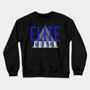 Elite Coach -ROYAL Crewneck Sweatshirt